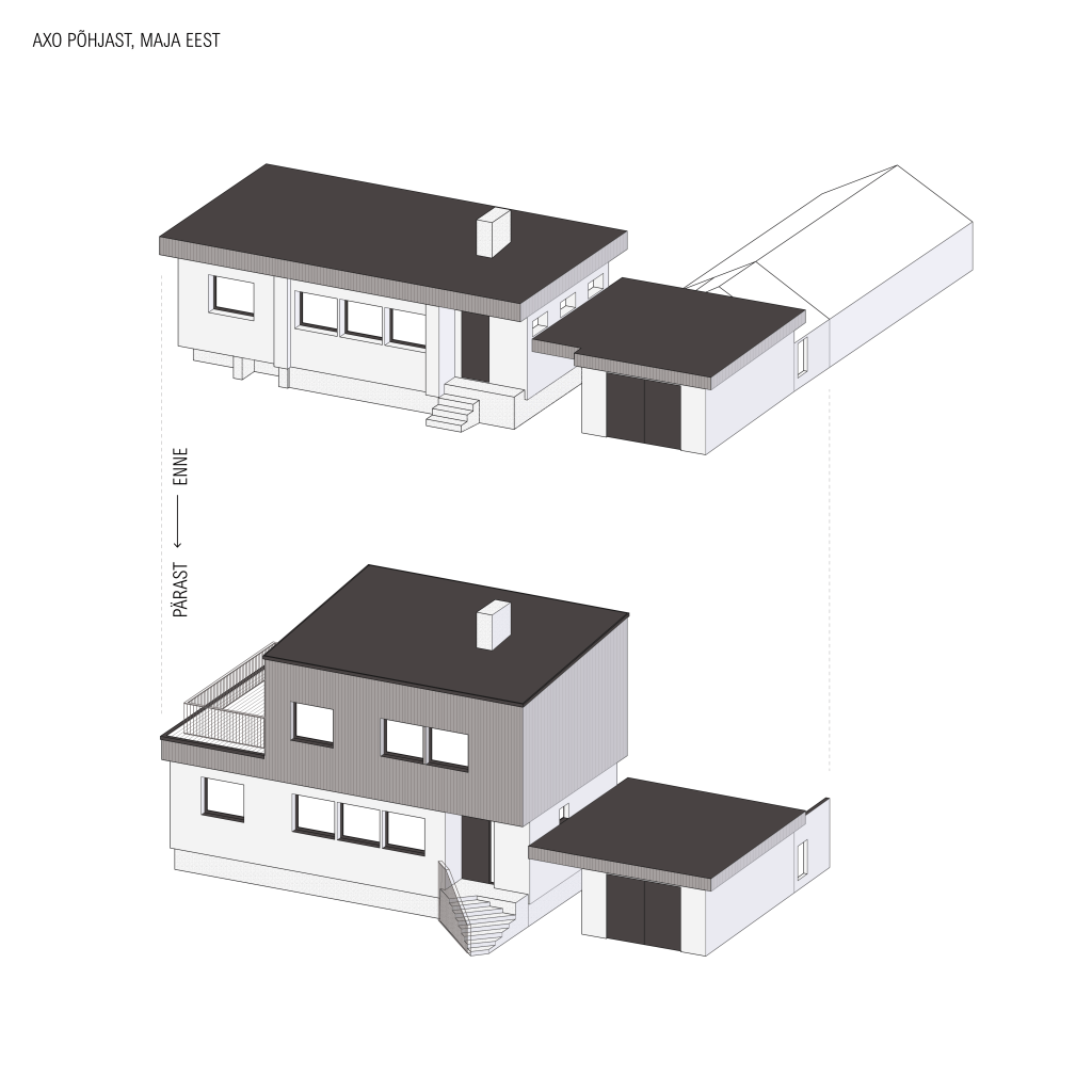 Karniissuvila laiendus kahekorruseliseks elamuks